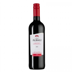 Вино б/а Vina Albali Cabernet Tempranillo красное полусухое Испания 0,75 л