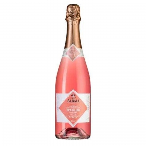 Шампанское б/а Vina Albali Sparkling Rose Low Alcohol роз. сухое 0,75 л